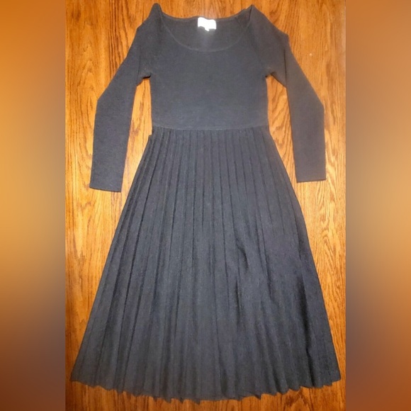 La Ligne Adeline merino wool midi dress XL - Picture 4 of 6